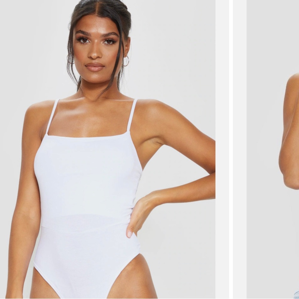 Great condition simple white bodysuit !